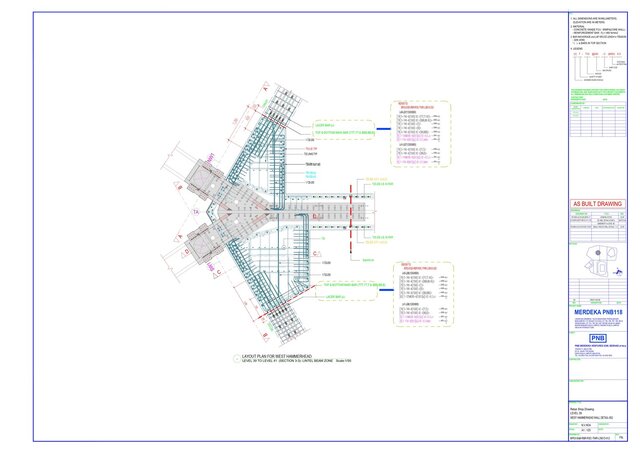 I will do professional rebar detailing, BBS and shop drawings for your architectural projects image 1