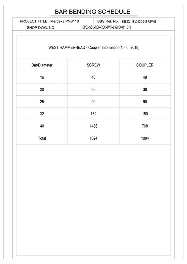 I will do professional rebar detailing, BBS and shop drawings for your architectural projects image 16