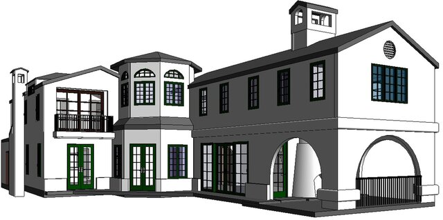 I offer scan-to-BIM services to turn scanned data into 3D models