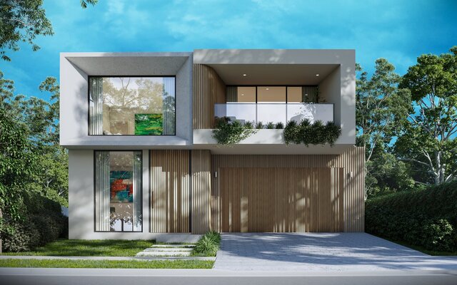 I will create 3D model of your house and rendering image 2