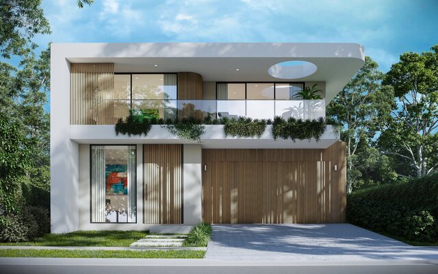 I will create 3D model of your house and rendering