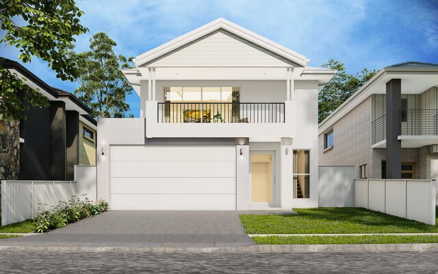 I offer isometric floor plans for single story facade image 3