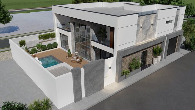 You will get a customized 3D design for architectural projects with SketchUp
