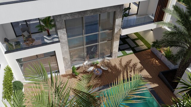 You will get a customized 3D design for architectural projects with SketchUp image 6