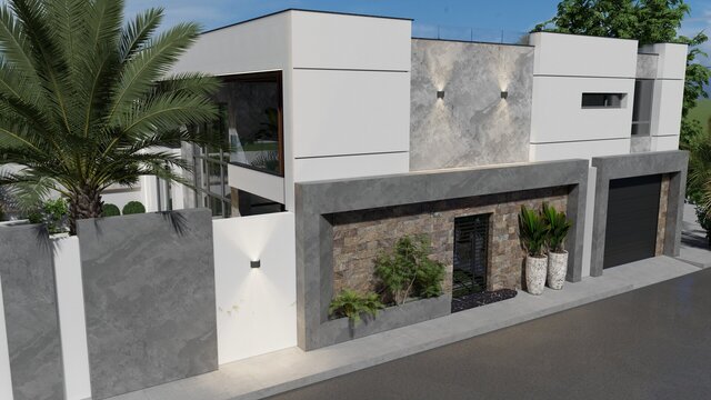 You will get a customized 3D design for architectural projects with SketchUp image 7