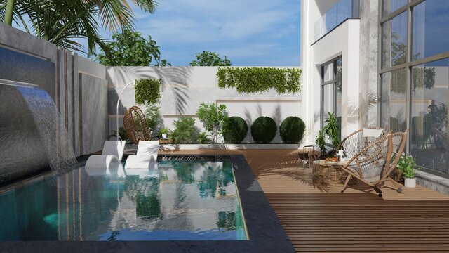 You will get a customized 3D design for architectural projects with SketchUp image 9