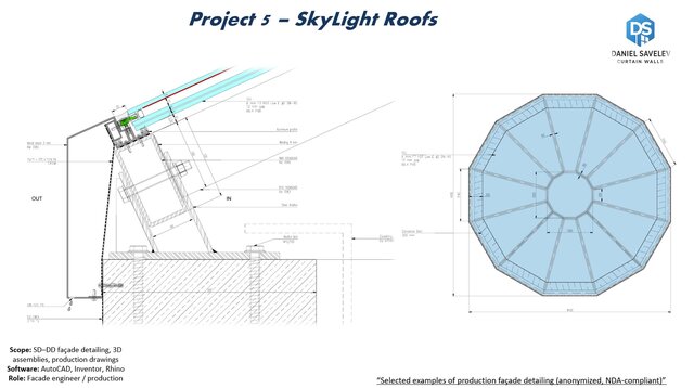 I will create 3D CAD models and fabrication-ready drawings for facades and skylights image 7