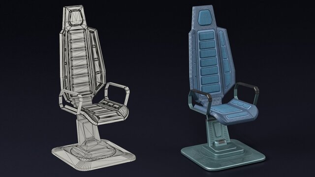 I offer game-ready 3D assets (low poly hard surface models for Unreal Engine) image 7