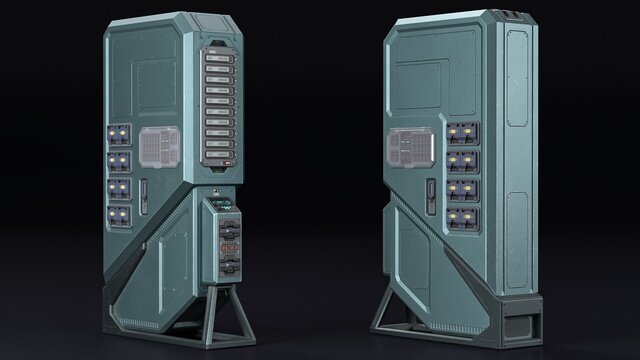I offer game-ready 3D assets (low poly hard surface models for Unreal Engine) image 9