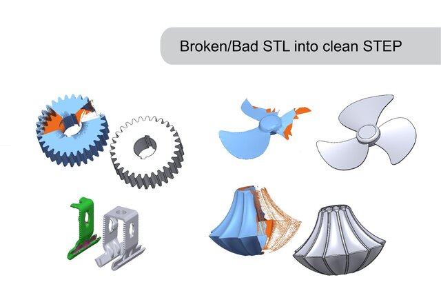 I will do 3D reverse engineering from stl, obj, or 3D scanned data image 4