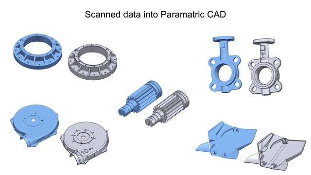 I will do 3D reverse engineering from stl, obj, or 3D scanned data image 2