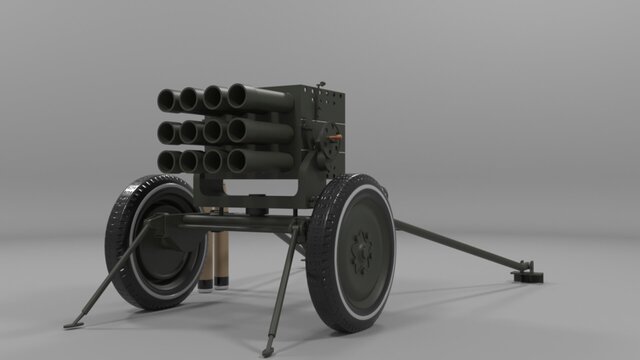 I offer professional 3D weapon modeling for games and visualization image 28