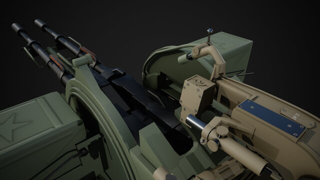 I offer professional 3D weapon modeling for games and visualization image 11