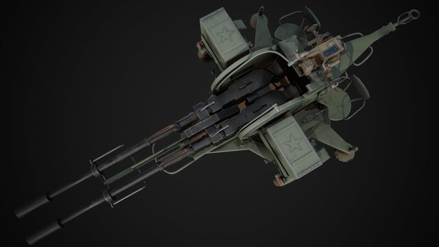 I offer professional 3D weapon modeling for games and visualization image 12