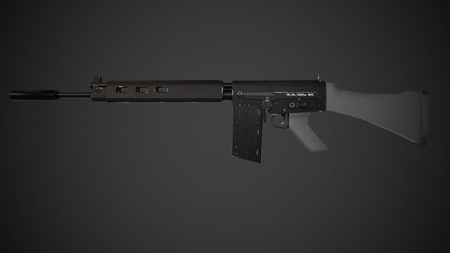 I offer professional 3D weapon modeling for games and visualization image 21