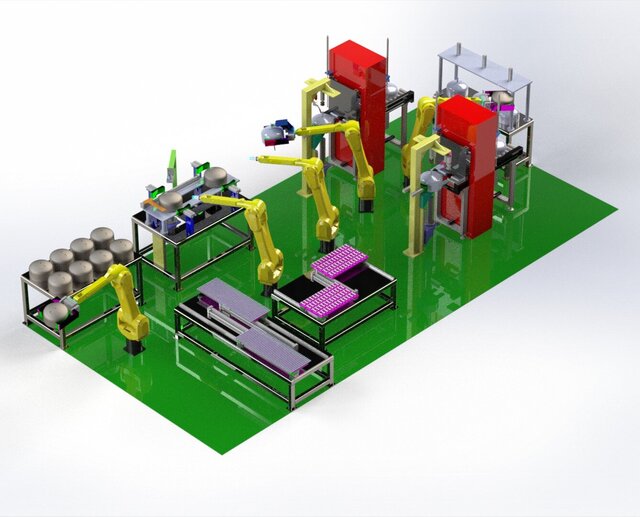 I will design industrial automation systems, robotics EOAT, and SolidWorks assemblies