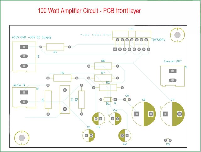 I will convert your circuit schematic into a professional PCB layout image 3