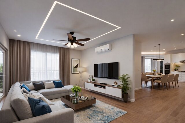 I will create professional Interior design and 3D rendering, photorealistic visuals and plans