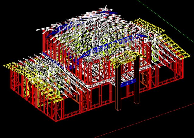 I offer detailing for light gauge steel design