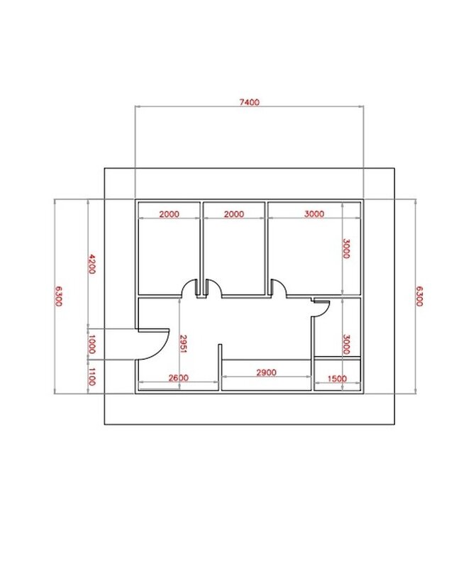 I will draw clean and professional 2D floor plans in AutoCAD