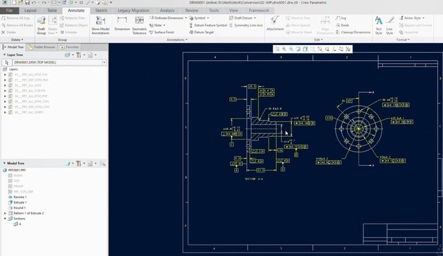I offer professional CAD migration & Creo Parametric optimization image 4