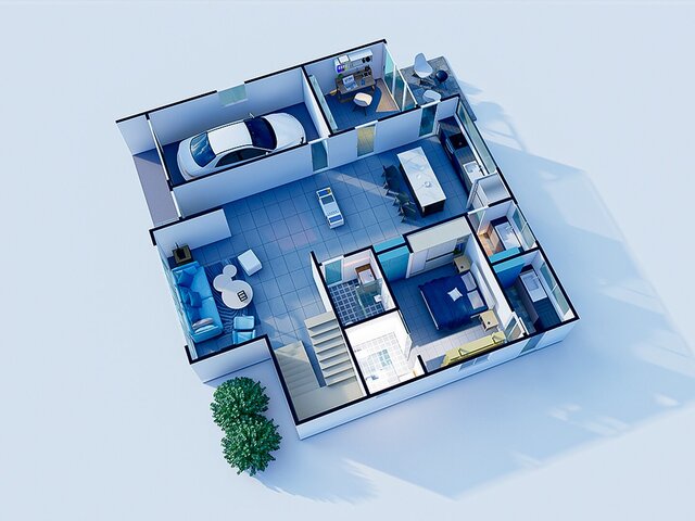 I will do 3d SketchUp models, interior and exterior renderings and architectural walkthroughs image 5