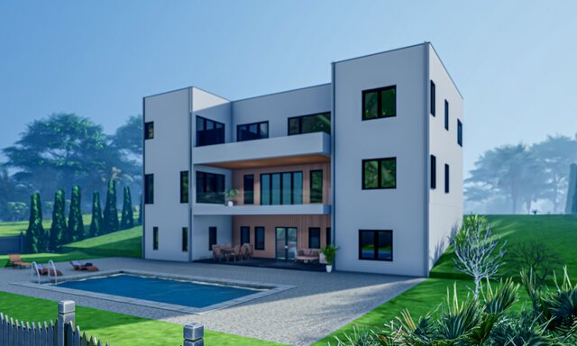 I will do 3d SketchUp models, interior and exterior renderings and architectural walkthroughs image 3