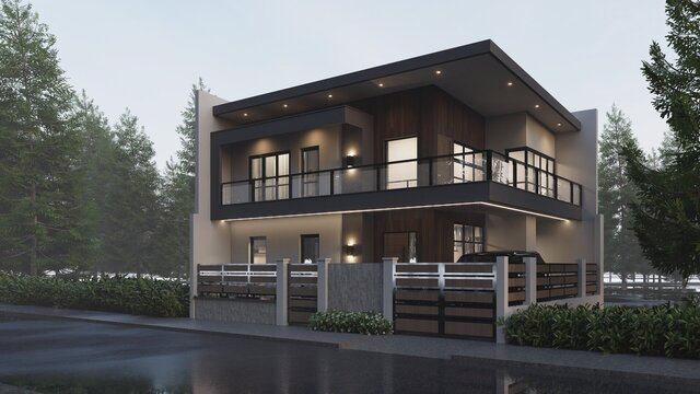 I will create a photorealistic render for your interior/exterior spaces image 3