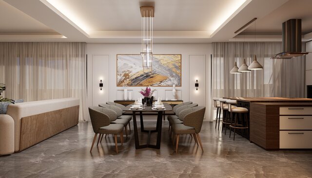 I will create a photorealistic render for your interior/exterior spaces