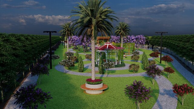 I offer landscape design for site planning and outdoor spaces image 2