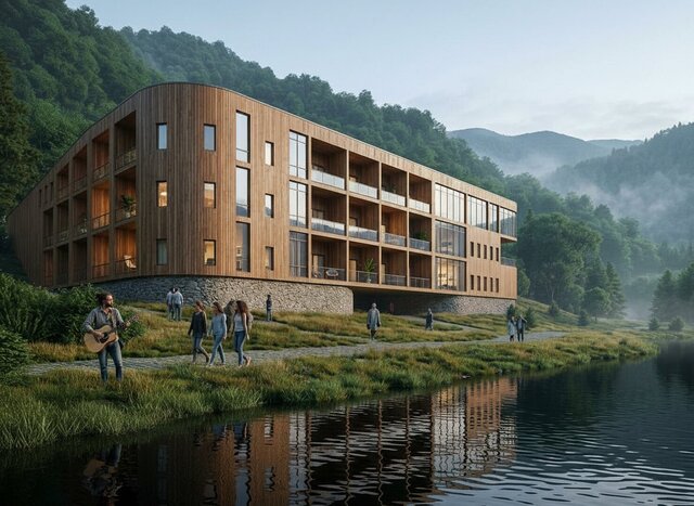 I offer concept-to-3D rapid massing service image 3