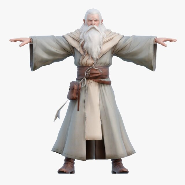 I offer VR/AR production ready 3D character image 4