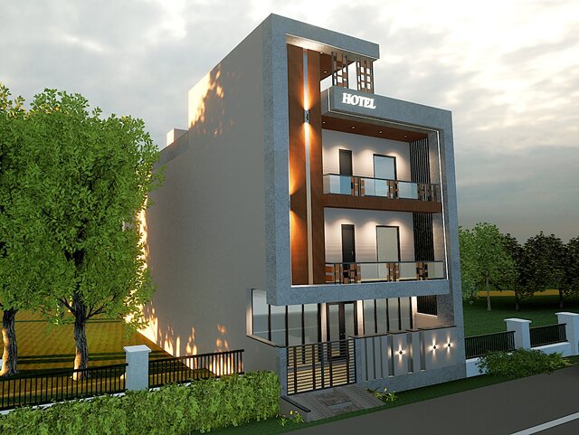 I design high-quality 2D and 3D renders for your spaces image 3