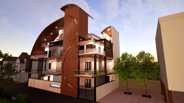 I design high-quality 2D and 3D renders for your spaces image 4