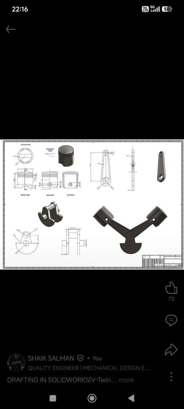 I offer mechanical design engineering for manufacturing and production