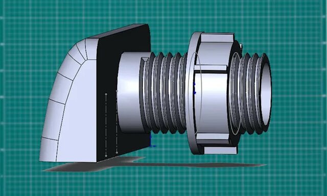 I will create stl file, 3mf, step from 2D drawing for 3D printing image 2