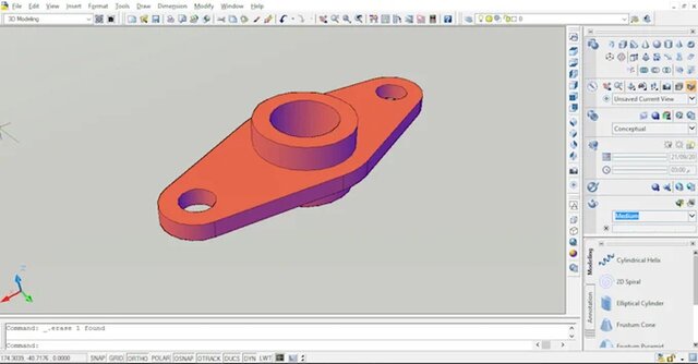 I will create stl file, 3mf, step from 2D drawing for 3D printing