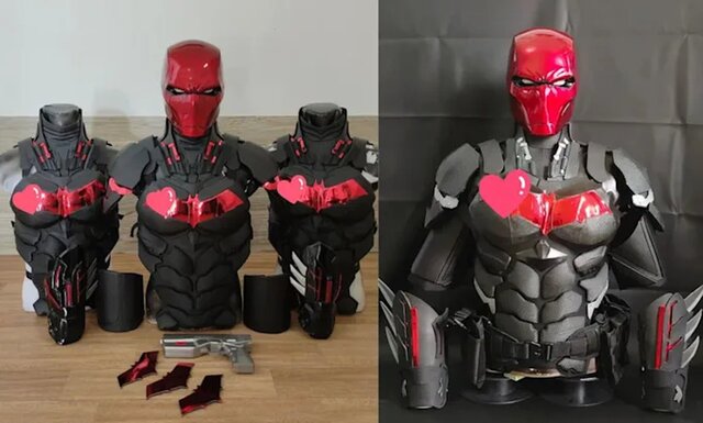 I will design 3D helmet print and paint 3D cosplay armor 3D accessories for 3D printing image 1