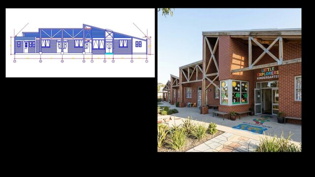 I offer architectural 2D elevation to realistic AI rendering & visualization image 2