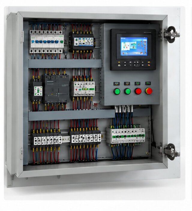 I will design industrial automation systems, PLC panels, and control schematics