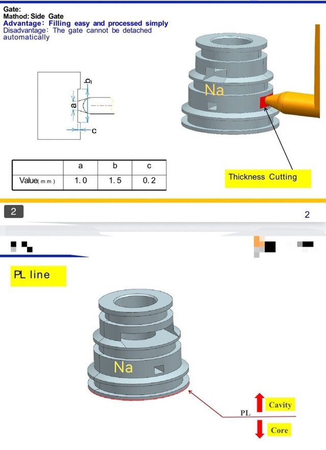 I offer plastic injection part design & DFM optimization design
