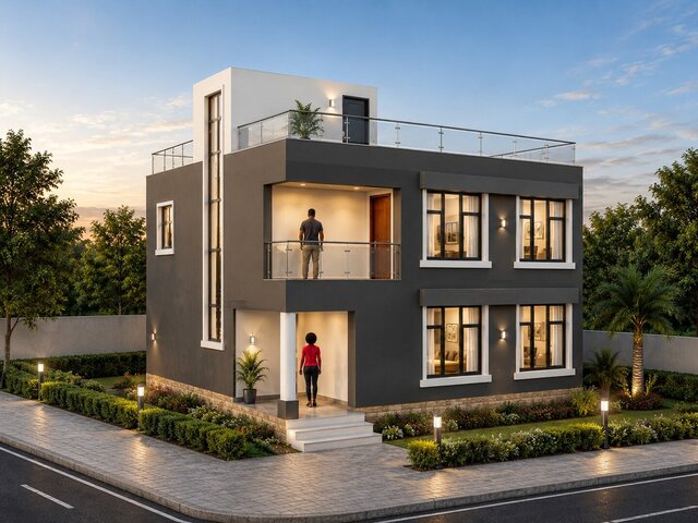 I will create 2D plans and 3D rendering for you with ArchiCAD & AI
