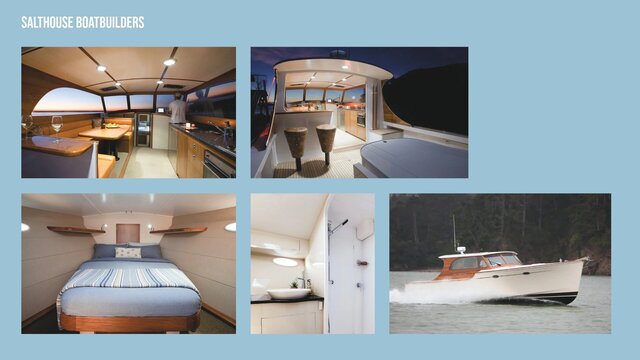 I offer 3D visualizations of boat interiors, residential interiors and products