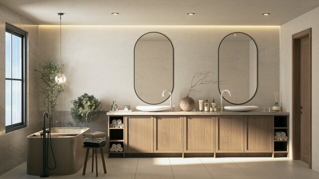 I will create atmospheric architectural visualizations for your project image 5
