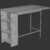 I offer furniture 3D modeling with high quality renderings (.fbx, .obj, .max) slider nav image 4
