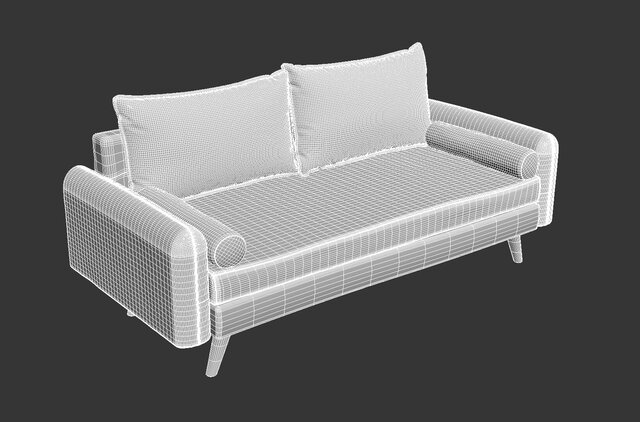 I offer furniture 3D modeling with high quality renderings (.fbx, .obj, .max) image 10