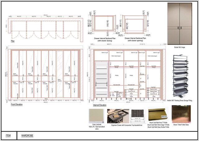I will create professional AutoCAD 2D furniture production drawings image 2