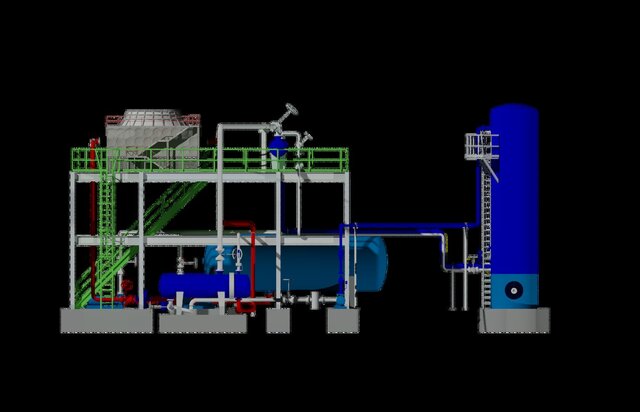 I will create professional plant 3D models and piping drawings image 4