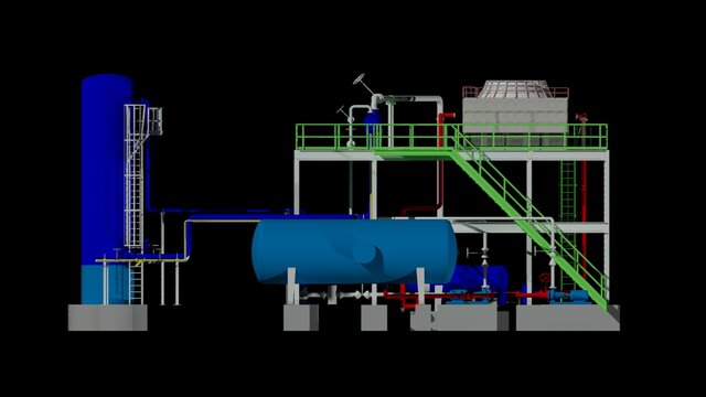 I will create professional plant 3D models and piping drawings image 3