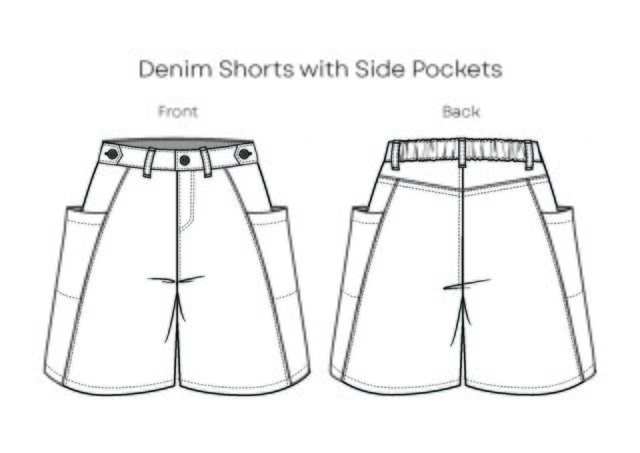 I will draw clothing technical drawings for you image 4